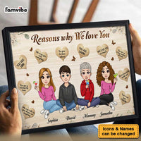 Personalized Gift For Mom Reasons Why I Love You Poster 23504 thumb 1