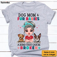 Personalized Dog Mom And Fur Babies Bond Shirt - Hoodie - Sweatshirt 23505 thumb 1