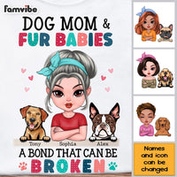 Personalized Dog Mom And Fur Babies Bond Shirt - Hoodie - Sweatshirt 23505 thumb 1