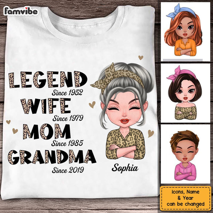 Personalized Mom Grandma Legend Shirt - Hoodie - Sweatshirt 23506 1