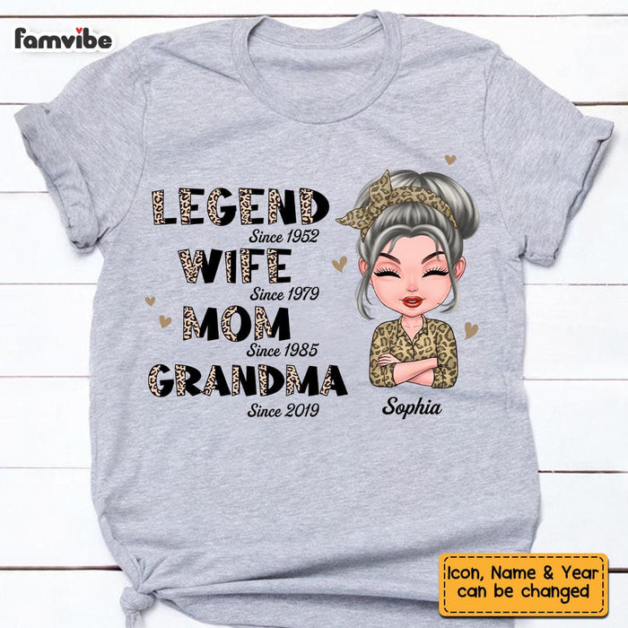 Personalized Mom Grandma Legend Shirt - Hoodie - Sweatshirt 23506 1