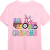 Personalized Gift for Grandma Bunny Easter Tractor Shirt - Hoodie - Sweatshirt 23507 1