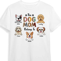 Personalized Gift This Dog Mom Belongs To Shirt - Hoodie - Sweatshirt 23510 thumb 1