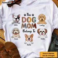 Personalized Gift This Dog Mom Belongs To Shirt - Hoodie - Sweatshirt 23510 thumb 1