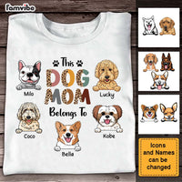 Personalized Gift This Dog Mom Belongs To Shirt - Hoodie - Sweatshirt 23510 thumb 1