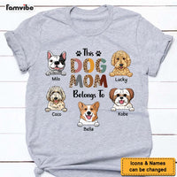 Personalized Gift This Dog Mom Belongs To Shirt - Hoodie - Sweatshirt 23510 thumb 1