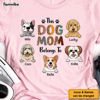 Personalized Gift This Dog Mom Belongs To Shirt - Hoodie - Sweatshirt 23510 thumb 1