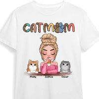 Personalized Gift for Cat Mom Shirt - Hoodie - Sweatshirt 23511 thumb 1
