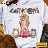 Personalized Gift for Cat Mom Shirt - Hoodie - Sweatshirt 23511 thumb 1