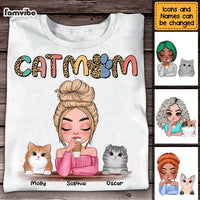 Personalized Gift for Cat Mom Shirt - Hoodie - Sweatshirt 23511 thumb 1