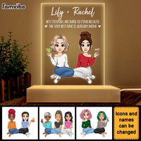 Personalized Gift For Friends Plaque LED Lamp Night Light 23516 thumb 1