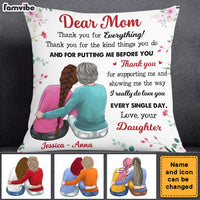 Personalized Gift For Mom Pillow 23518 thumb 1