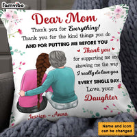 Personalized Gift For Mom Pillow 23518 thumb 1