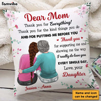 Personalized Gift For Mom Pillow 23518 thumb 1