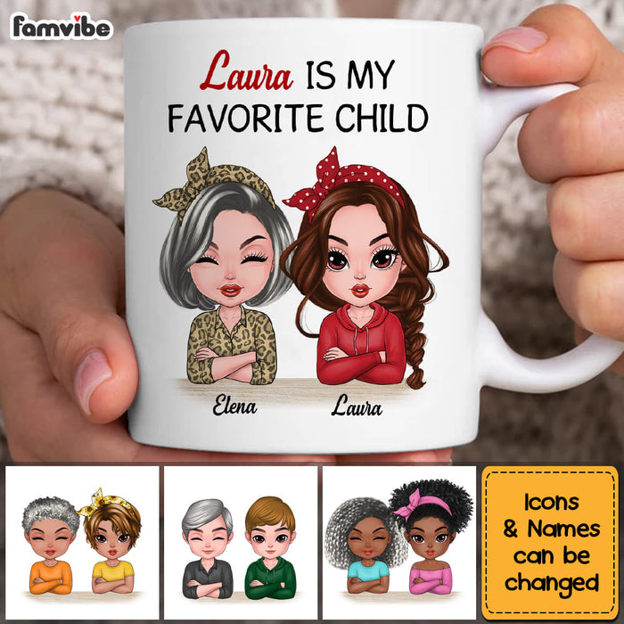 Personalized Gift For Mom From Favorite Child Mug 23520 1