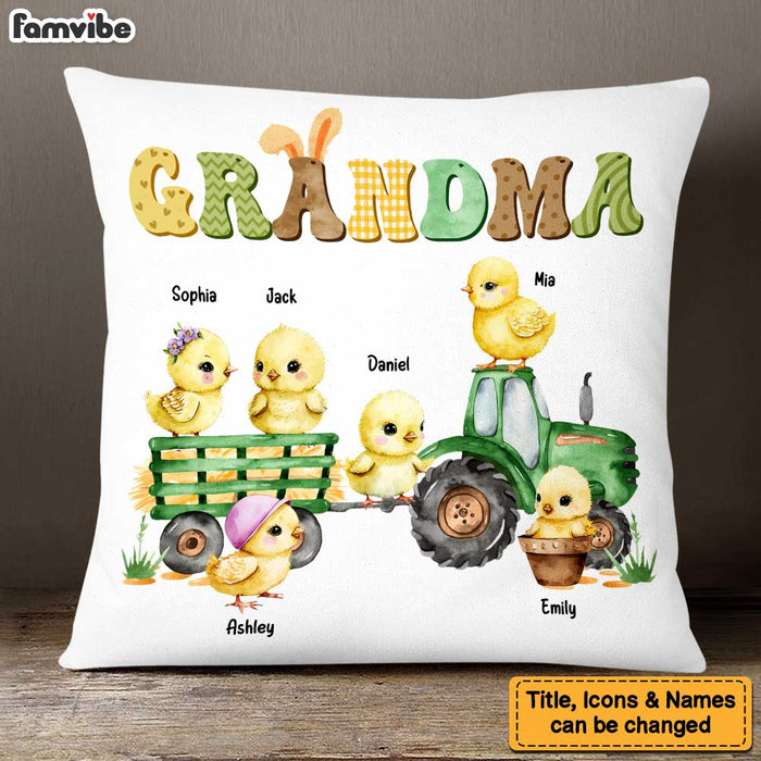 Personalized Gift for Grandma Pillow 23521 1