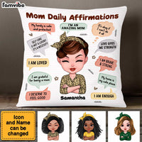 Personalized Gift For Mom Daily Affirmations Pillow 23530 thumb 1