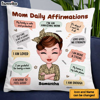 Personalized Gift For Mom Daily Affirmations Pillow 23530 thumb 1