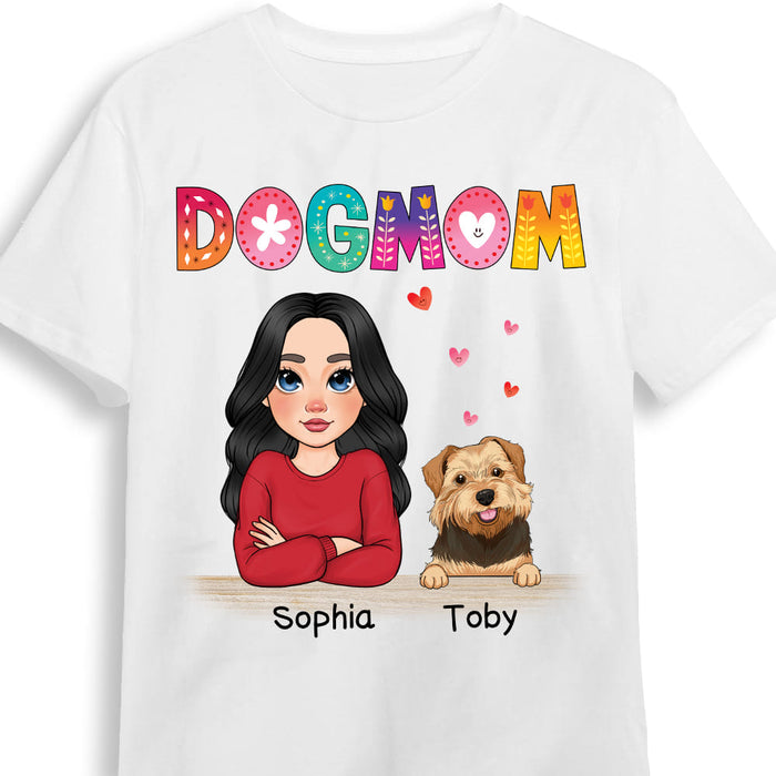 Personalized Gift for Dog Mom Shirt - Hoodie - Sweatshirt 23536 1