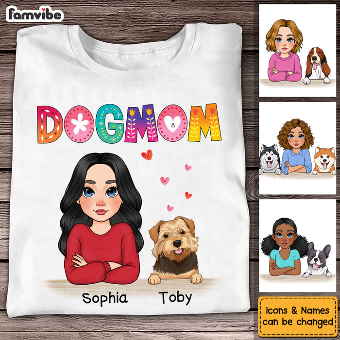 Personalized Gift for Dog Mom Shirt - Hoodie - Sweatshirt 23536 1
