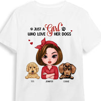 Personalized Gift For Dog Mom Shirt - Hoodie - Sweatshirt 23537 thumb 1