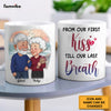 Personalized Couple From Our First Kiss Mug 31071 1