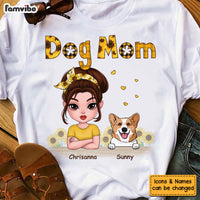 Personalized Gift For Dog Mom Sunflower Shirt - Hoodie - Sweatshirt 23545 thumb 1