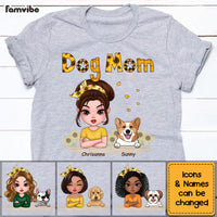 Personalized Gift For Dog Mom Sunflower Shirt - Hoodie - Sweatshirt 23545 thumb 1