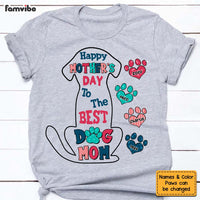 Personalized Mother's Day Gift For Dog Mom Shirt - Hoodie - Sweatshirt 23546 thumb 1