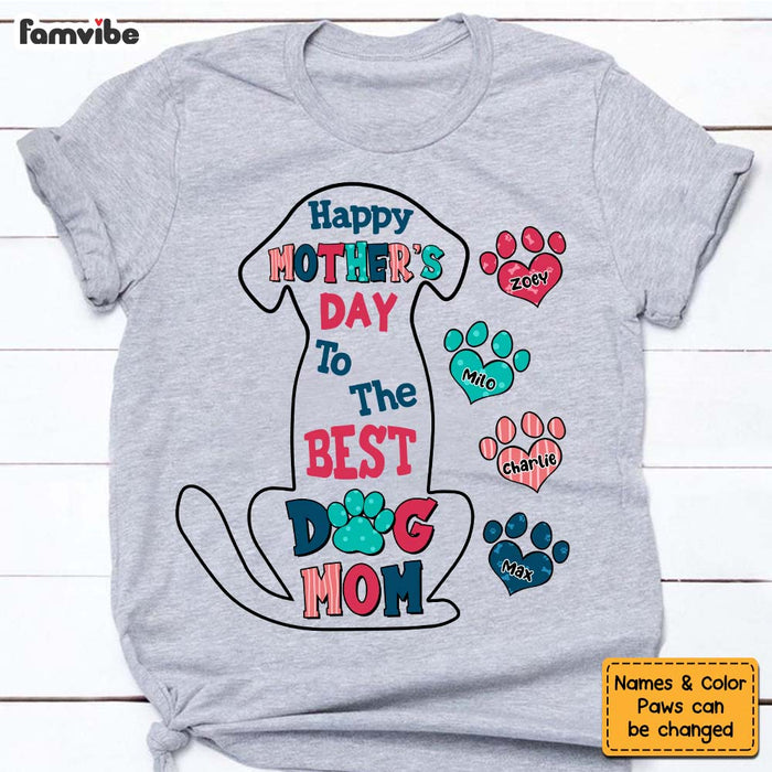Personalized Mother's Day Gift For Dog Mom Shirt - Hoodie - Sweatshirt 23546 1