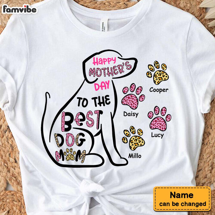 Personalized Mother's Day Gift For Dog Mom Cleopard Shirt - Hoodie - Sweatshirt 23547 1