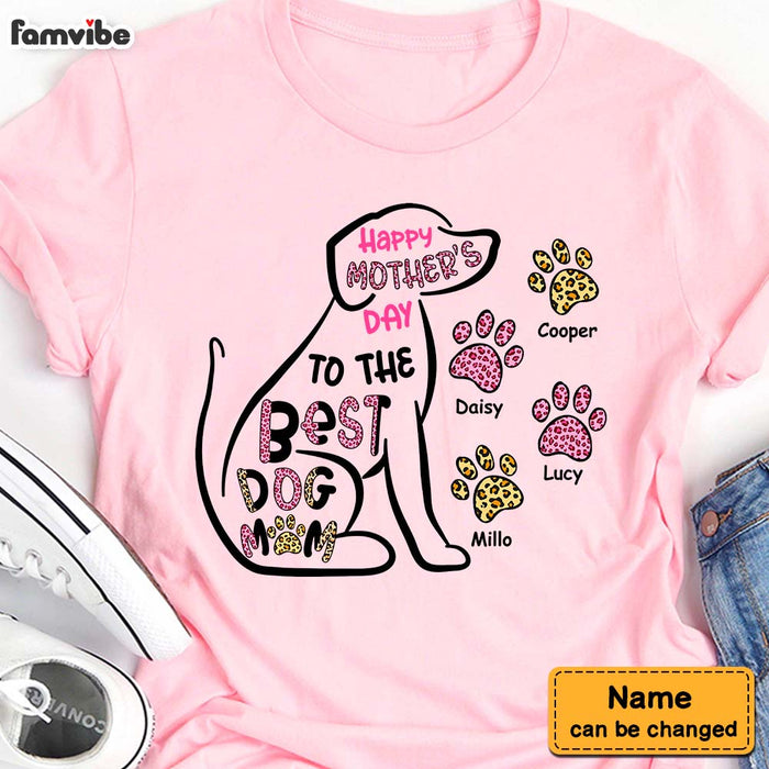 Personalized Mother's Day Gift For Dog Mom Cleopard Shirt - Hoodie - Sweatshirt 23547 1