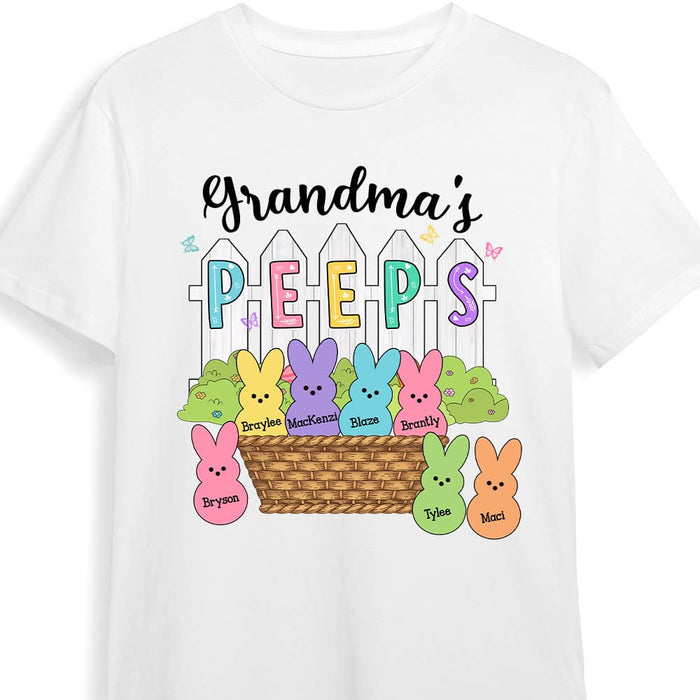 Personalized Grandma Peeps Easter Shirt - Hoodie - Sweatshirt 23548 1