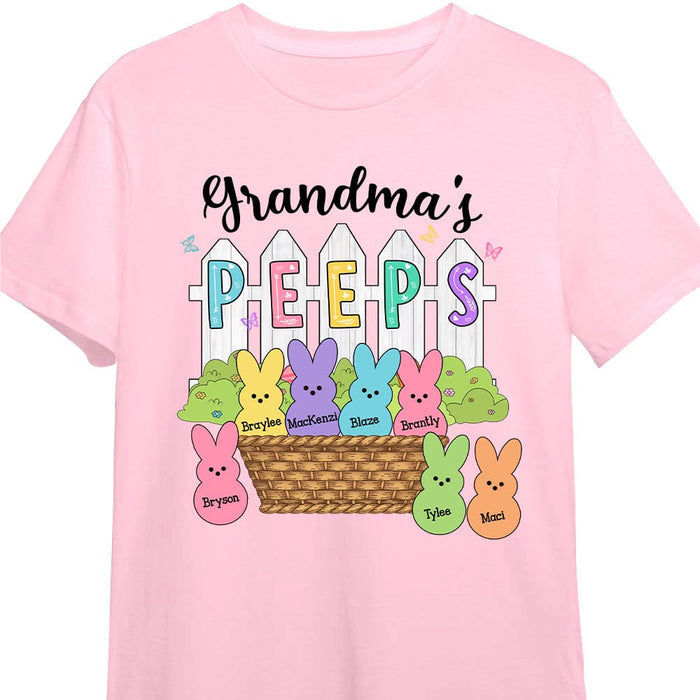 Personalized Grandma Peeps Easter Shirt - Hoodie - Sweatshirt 23548 1