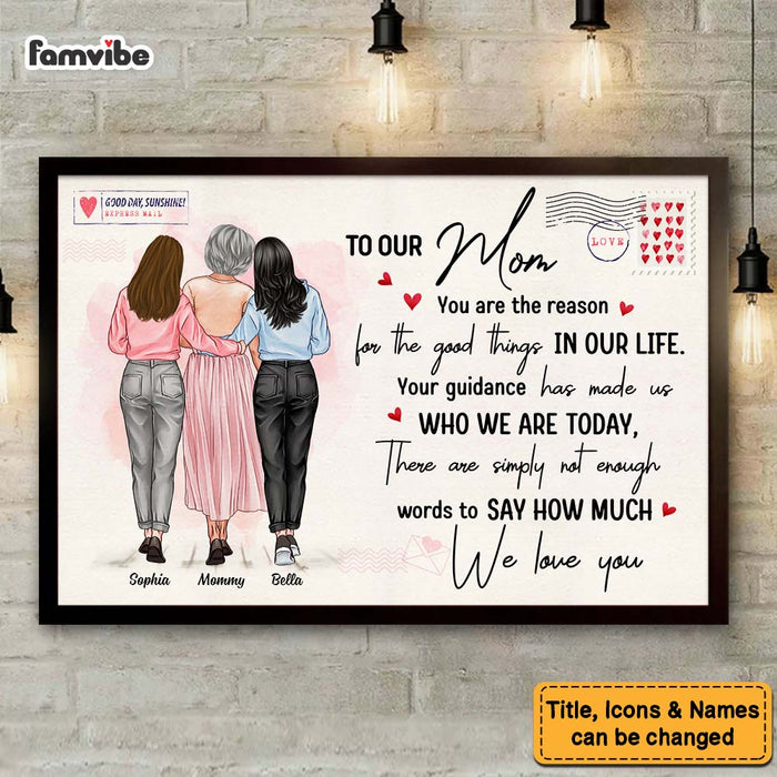 Personalized Gift To My Mom Poster 23551 1