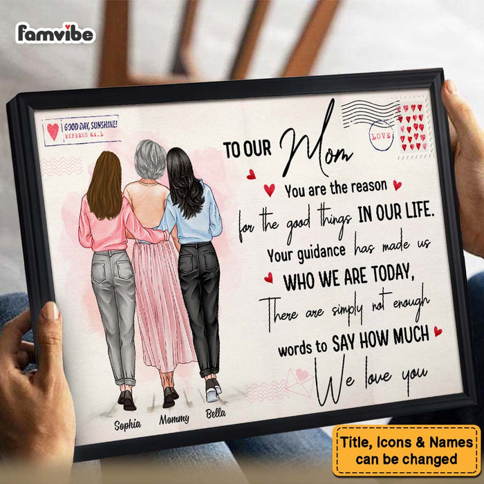 Personalized Gift To My Mom Poster 23551 1