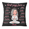 Personalized Gift For Woman God Says Pillow 23562 1