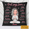 Personalized Gift For Woman God Says Pillow 23562 1