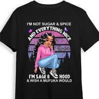 Personalized Gift I'm Not Sugar Spice & Everything Nice Shirt - Hoodie - Sweatshirt 23563 thumb 1