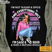Personalized Gift I'm Not Sugar Spice & Everything Nice Shirt - Hoodie - Sweatshirt 23563 thumb 1