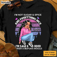 Personalized Gift I'm Not Sugar Spice & Everything Nice Shirt - Hoodie - Sweatshirt 23563 thumb 1