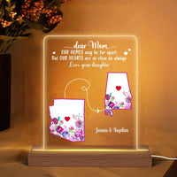 Personalized Gift For Mom Plaque LED Lamp Night Light 23564 thumb 1