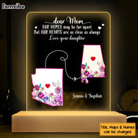 Personalized Gift For Mom Plaque LED Lamp Night Light 23564 thumb 1