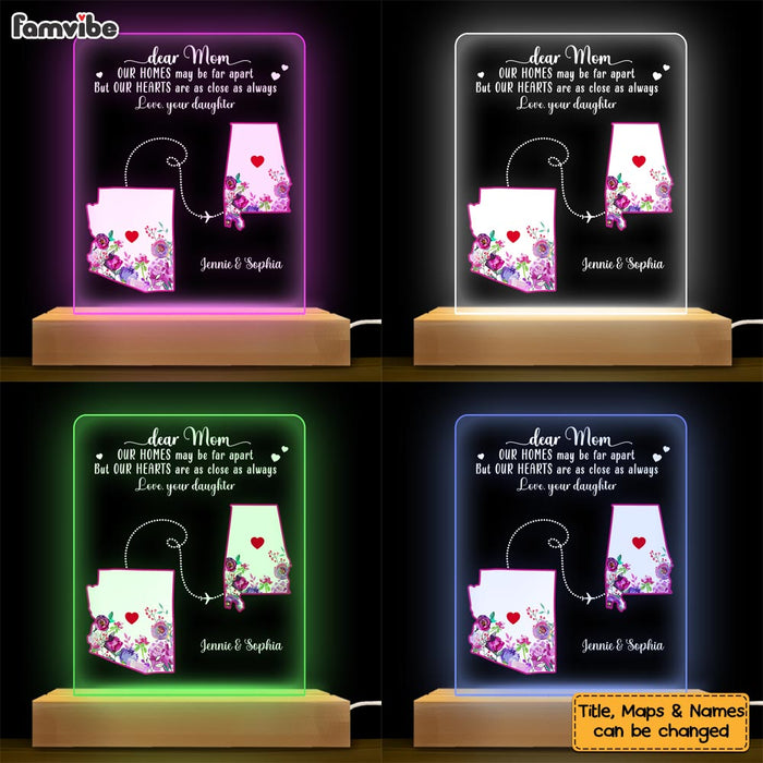 Personalized Gift For Mom Plaque LED Lamp Night Light 23564 1