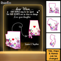 Personalized Gift For Mom Plaque LED Lamp Night Light 23564 thumb 1