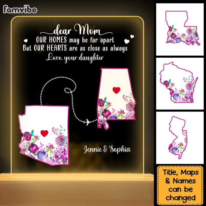 Personalized Gift For Mom Plaque LED Lamp Night Light 23564 1