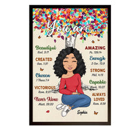 Personalized Gift For Daughter You Are Bible Verses Poster 23245 thumb 1