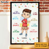 Personalized Gift For Grandson I Am Kind Poster 23150 1
