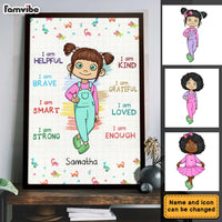 Personalized Gift For Grandson I Am Kind Poster 23150 thumb 1