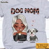 Personalized Dog Mom Cowprint Shirt - Hoodie - Sweatshirt 23575 1